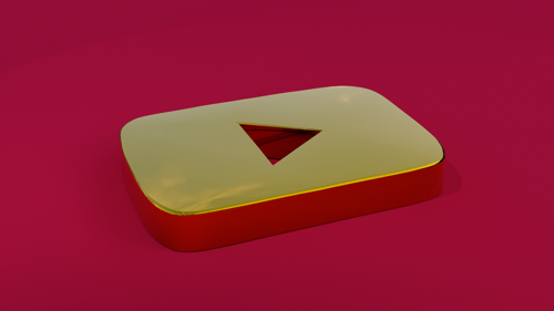 YouTube Golden Play Button / Logo preview image